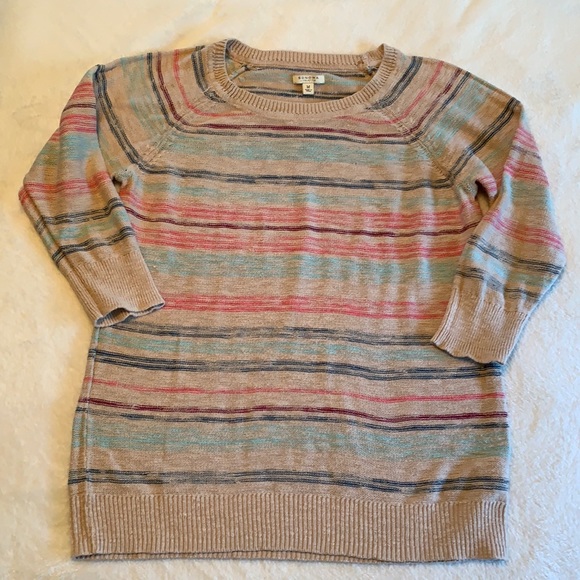 Sonoma Striped Knit Sweater